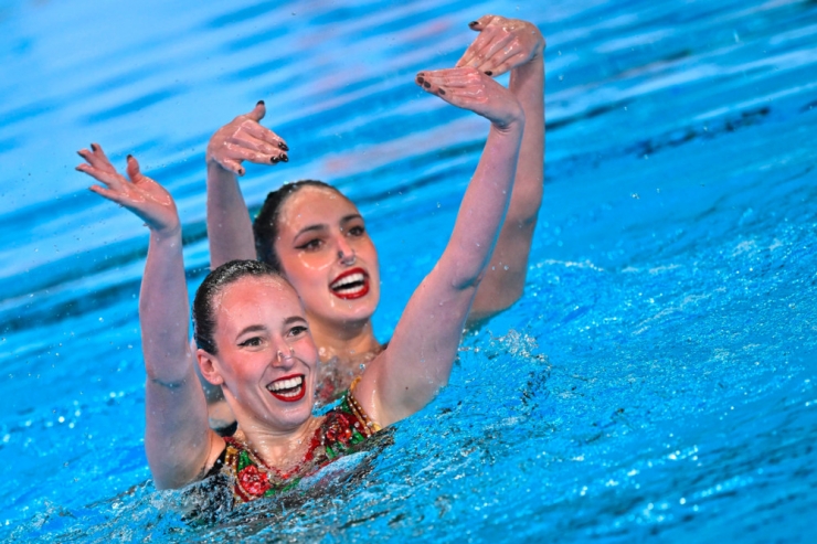 Schwimmen / Zwischen Krieg und Sport: Israels Synchronteam und die WM in Katar
