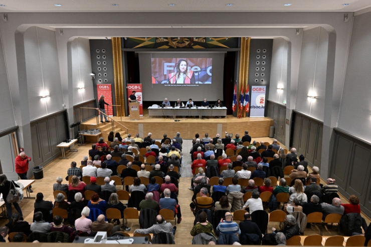 Pensionierten-Tag des OGBL / Privatisierung der Renten verhindern