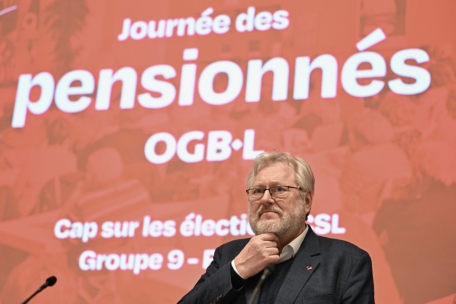 Jean-Claude Reding referierte ausführlich zum Thema Pensionen
