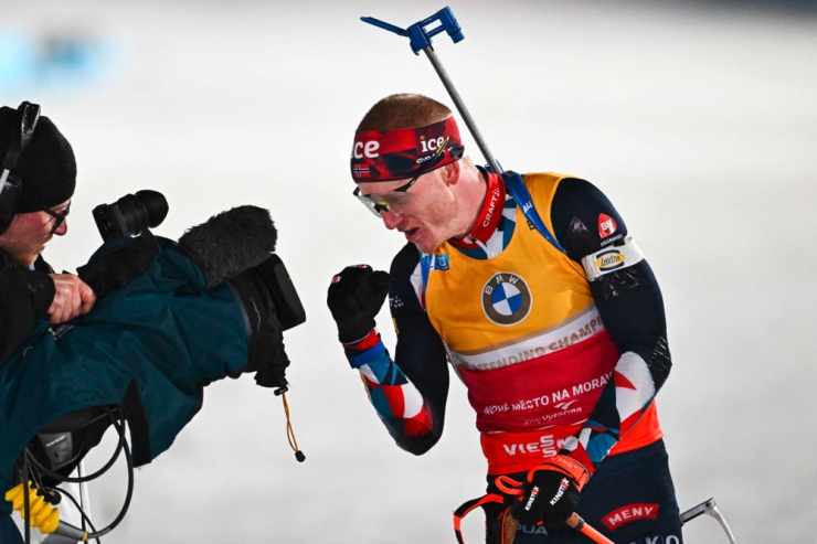 Biathlon / Bö feiert 18. WM-Titel