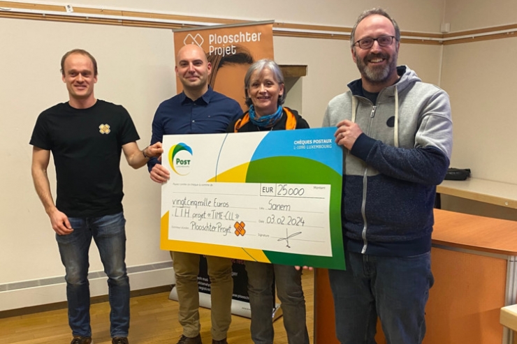 Rekordspendenjahr / „Plooschter Projet“ spendet 35.000 Euro im Jahr 2023