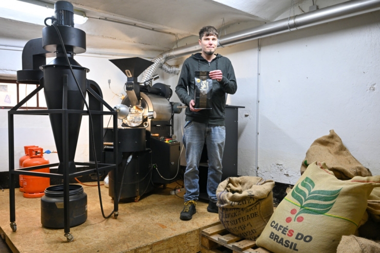 Befort / Kaffee aus dem Kuhstall: Wie Patrice Sadler seine eigene Rösterei gegründet hat