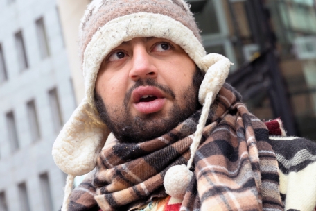 Wenn auch Hamza nicht bettelt, wurde er in letzter Zeit doch von der Polizei kontrolliert