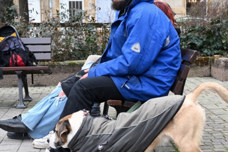 Kevin ist aufgefallen, dass mehr Fußpatrouillen in der Hauptstadt unterwegs sind