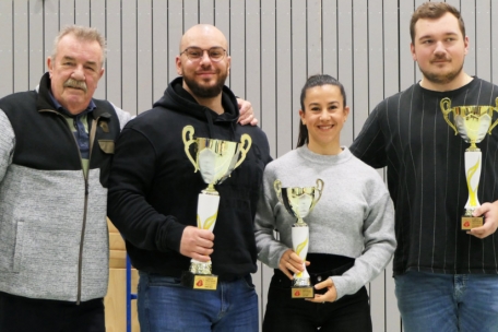 Generalversammlung / SC Hamm 1970 ehrt Kampfrichterin Demuth und die Athleten Jurado, Parage und Ndoja 