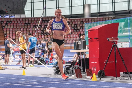 Vera Hoffmann gewann das Rennen über 1.500 Meter