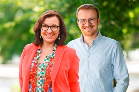 Tilly Metz (l.) und Fabricio Costa (r.)