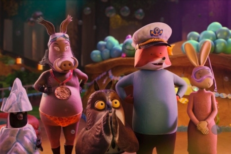 „Fox and Hare Save the Forest“