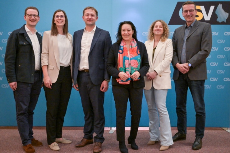 Europawahlen / CSV-Kandidatenteam vorgestellt