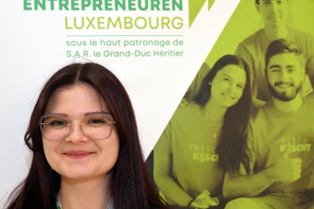 Myriam Baustert ist zum zweiten Mal beim gemeinsamen Verkauf der Mini-Unternehmen in der „Belle Etoile“ dabei
