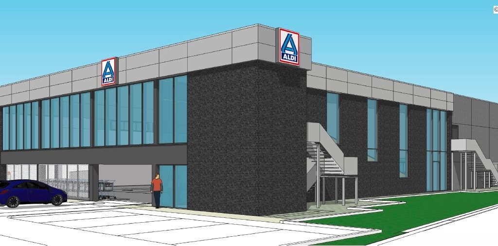 Altes Gebäude ist abgerissen / Neues Aldi-Geschäft in Bascharage öffnet Ende des Jahres