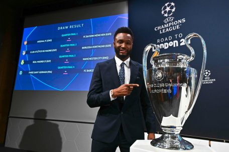 Fußball / Viertelfinal-Begegnungen der Champions League ausgelost: Ein „German Endspiel“?