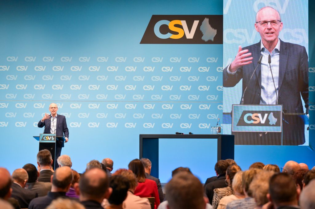 CSV-Nationalkongress / Luc Frieden zum Parteipräsidenten gewählt