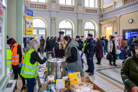 Bahnhofshalle von Przemyśl