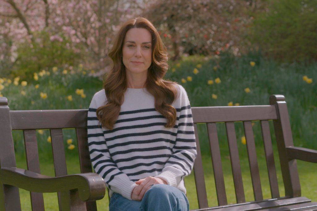 Videobotschaft / Britische Prinzessin Kate hat Krebs und bekommt Chemotherapie