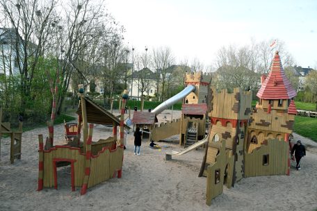 Der Spielplatz „Schéiwisschen“ ist bei Kindern beliebt