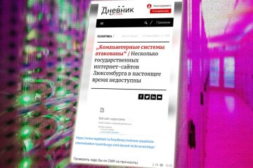 „Computersysteme angegriffen“ / Russlandfreundliche Aktivisten hacken staatliche Systeme und das Tageblatt