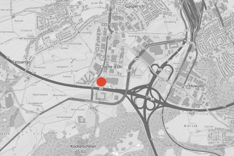 Der ungefähre Unfallort