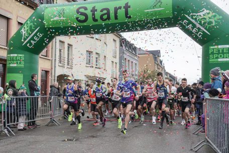 Fast 500 Läufer waren in Grevenmacher am Start