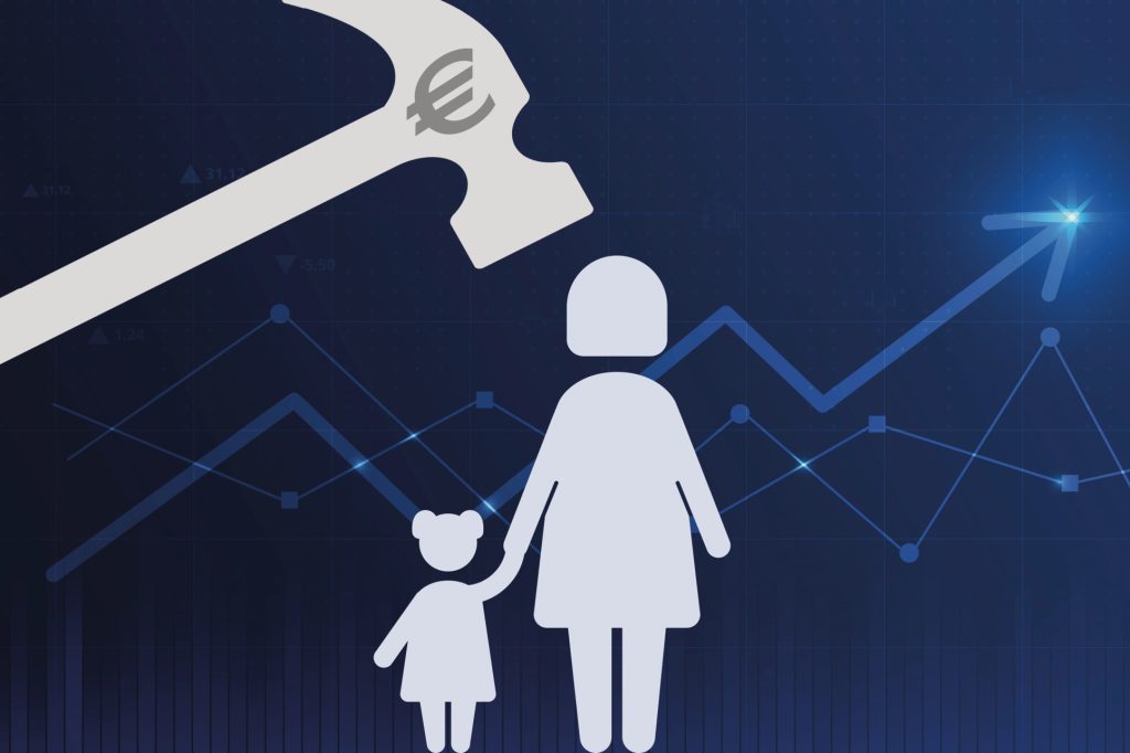 Geschlechtergerechtigkeit / Alleinerziehend, weiblich, arm: Wen Inflation und Wohnungskrise besonders hart treffen