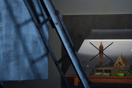 Le moulin, motif récurrent du travail de Titus Schade