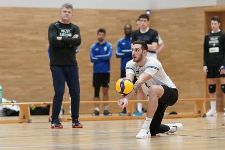 Steve Weber, Kapitän des Volley Bartringen