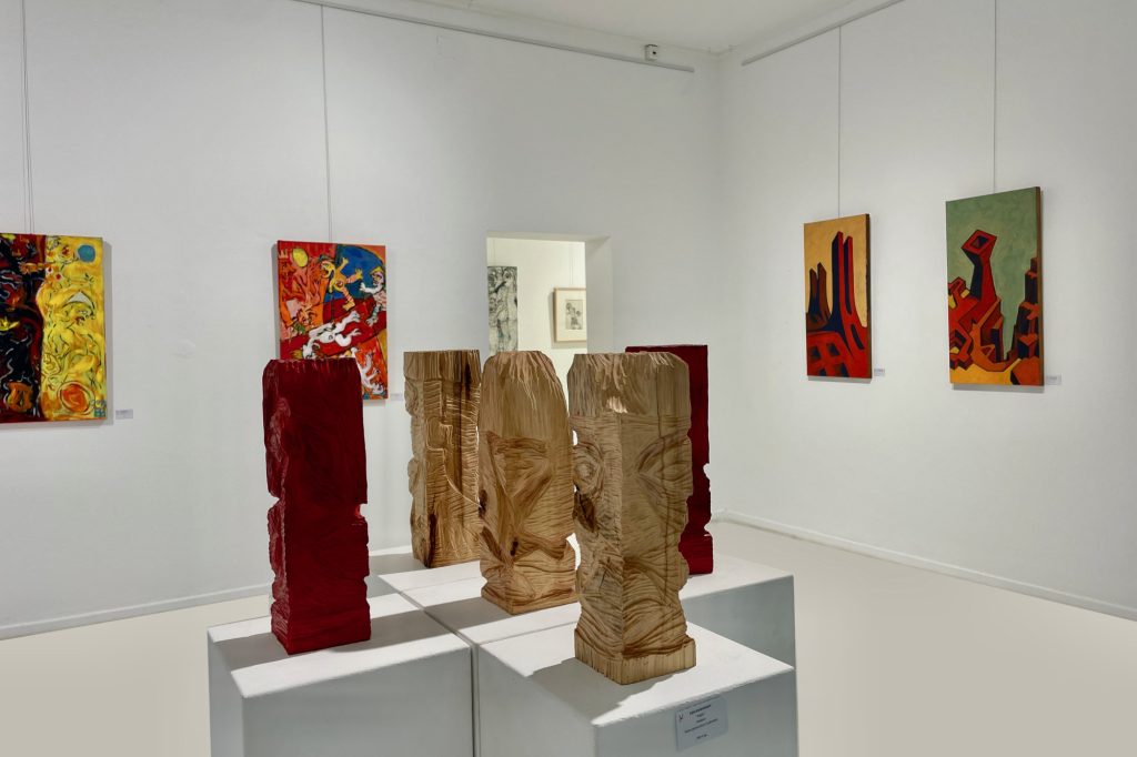 Kunstecke / Das Ehepaar Burggraff-Valentiny stellt aus