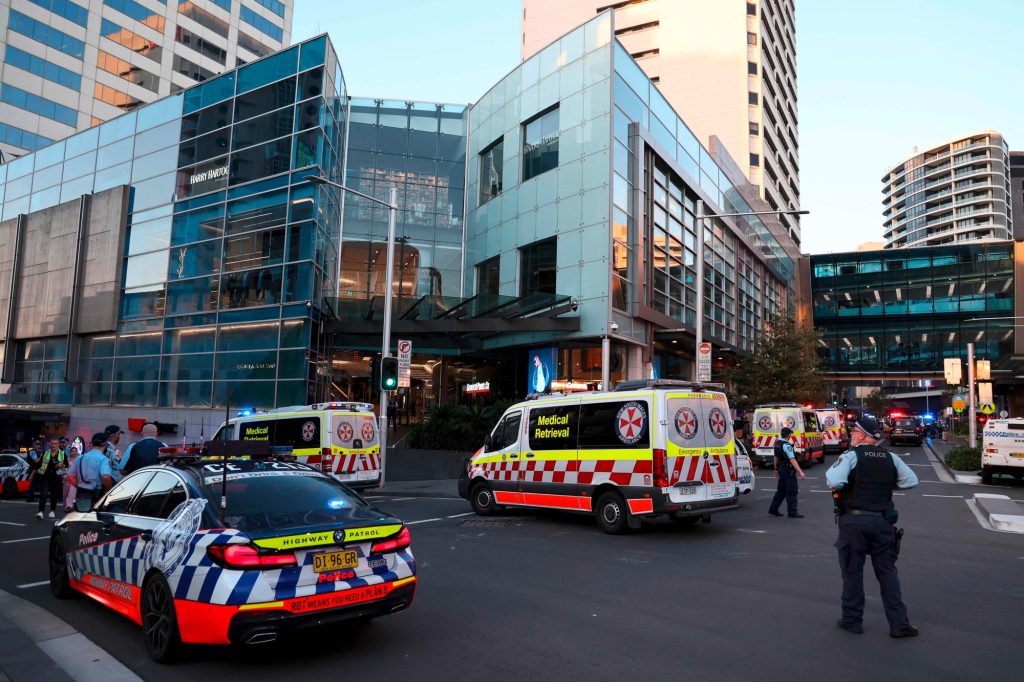 Australien / Messerstecher tötet sechs Menschen in Einkaufszentrum in Sydney