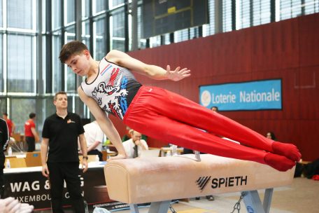 Ronan Foley bestritt seinen ersten Wettkampf bei den Seniors