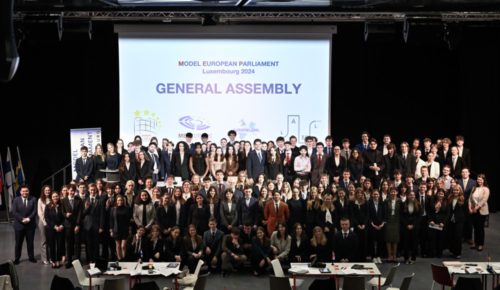 MEP2024 / Gemeinsam für Europa: Ein Planspiel simuliert das Europaparlament