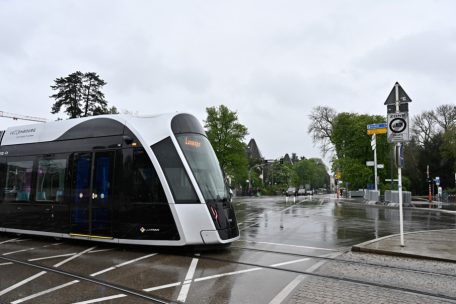 Die Avenue de la Porte-Neuve soll weiter dem motorisierten Verkehr vorbehalten sein, die Tram hat dort keinen Platz