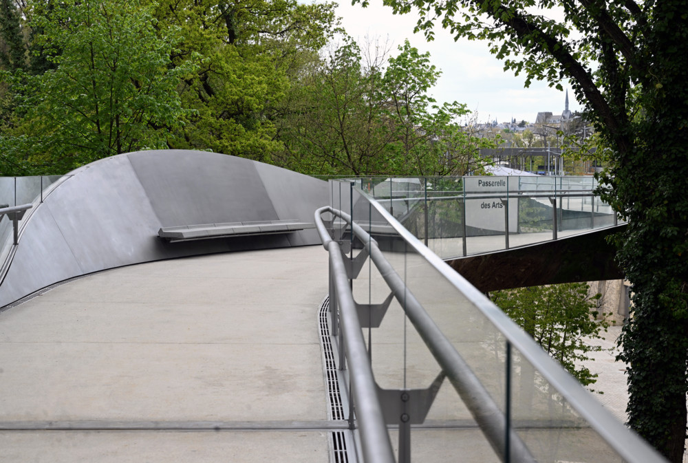 Kirchberg / „Passerelle des arts“ eröffnet