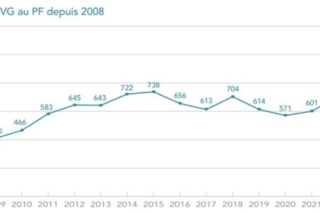 Die Anzahl der Anträge für eine Abtreibung hat nach einem Höhepunkt 2015 abgenommen und ist seit 2021 wieder angestiegen