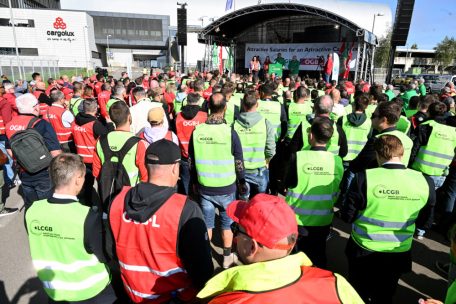 Der Streik bei der Cargolux wurde zusammen mit dem LCGB geführt