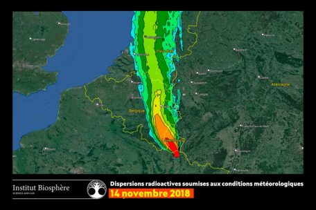 Karten zur Ausbreitung / Greenpeace: Bei schwerem Unfall in Cattenom „würde ganz Luxemburg kontaminiert“