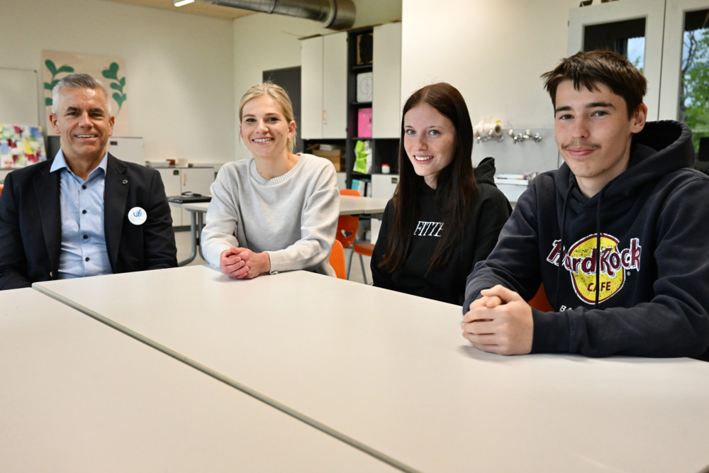 Unity Run 42 / Mondorfer Schüler motivierten ihre Schule zur Beteiligung am ING Marathon
