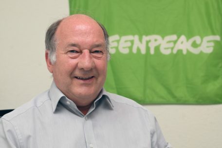 Roger Spautz ist Gründungsmitglied von Greenpeace Luxemburg und seit 40 Jahren aktiv gegen Atomkraft