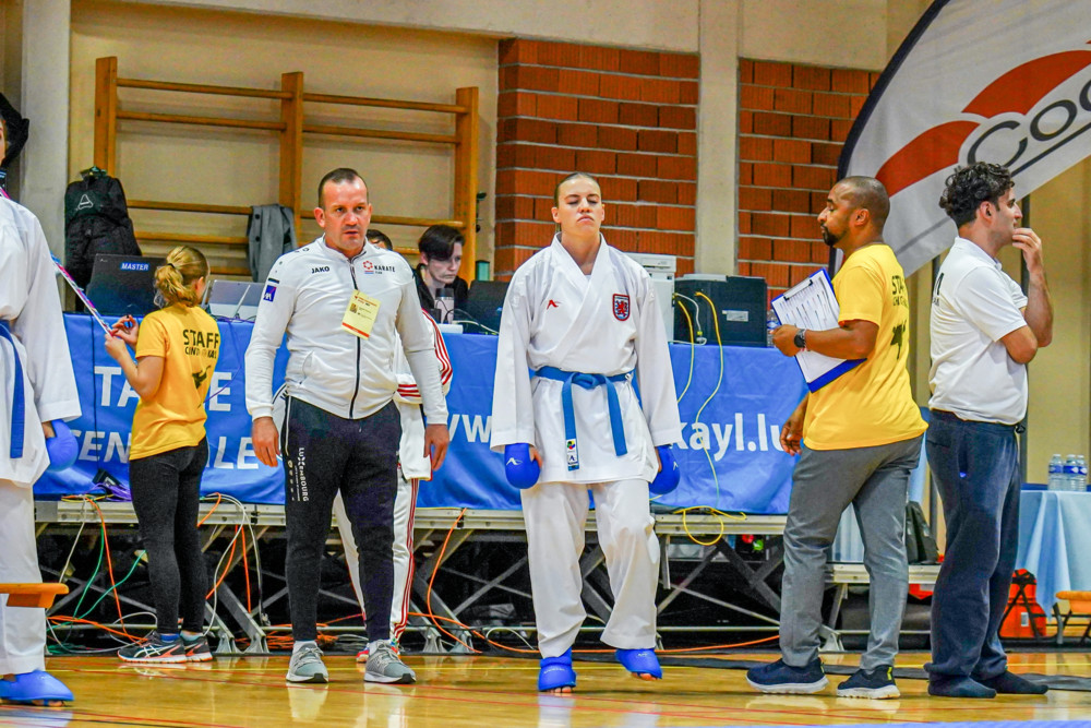 Karate-EM / Ein Trio, das keines ist: Neben Jenny Warling sind auch Pola Giorgetti und Yanis Tamim gemeldet