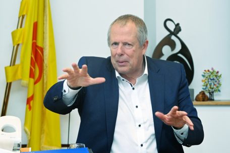 Der Bürgermeister von Arlon, Vincent Magnus