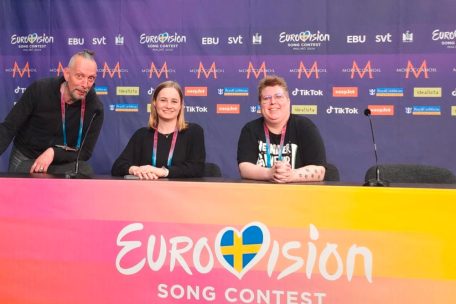 Gr&eacute;gory Cimatti (Le Quotidien), Sophie Schroeder (Radio 100,7) und Jessica O&eacute; (Tageblatt)