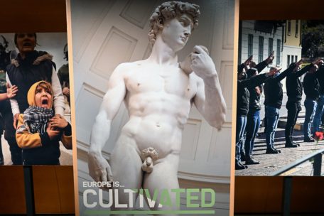 Michelangelos David zwischen Flüchtlingen im Camp Moria und Faschisten in Italien