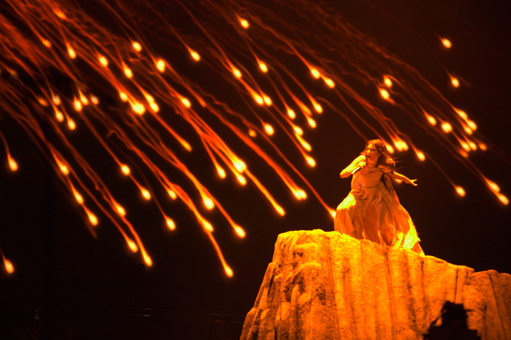 Eurovision / Glitz, Glamour und jede Menge Feuer: So verlief die erste Generalprobe am Montag