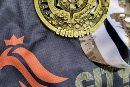 Die Finisher-Medaille 2024