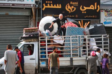 Gaza / Israels Militär rückt in Rafah weiter vor: Hunderttausende verlassen die Stadt