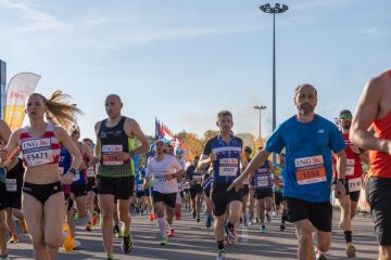 Halbmarathon / Jenny Gloden nicht zu schlagen