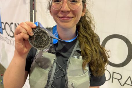 Michelle Wantz beendete ihren ersten Halbmarathon in 2:53:02 Stunden