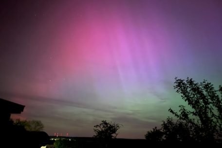 Polarlichter dieser Tage über Luxemburg