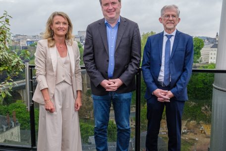 Sophie Lacour, Marc Hoffmann und Henri Werdel (von links nach rechts)