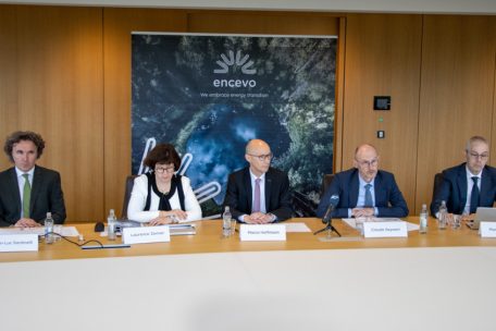 Die Führungsmannschaft des Energieversorgers