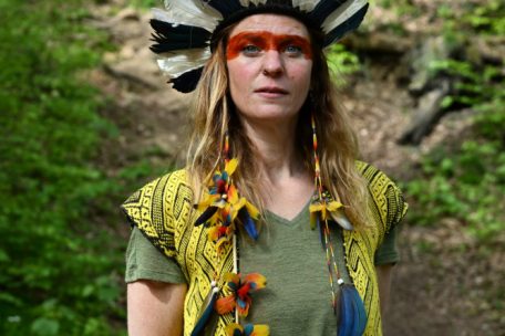 Die Luxemburgerin Jessica Desorbay verbrachte sechs Wochen bei den Huni Kuin